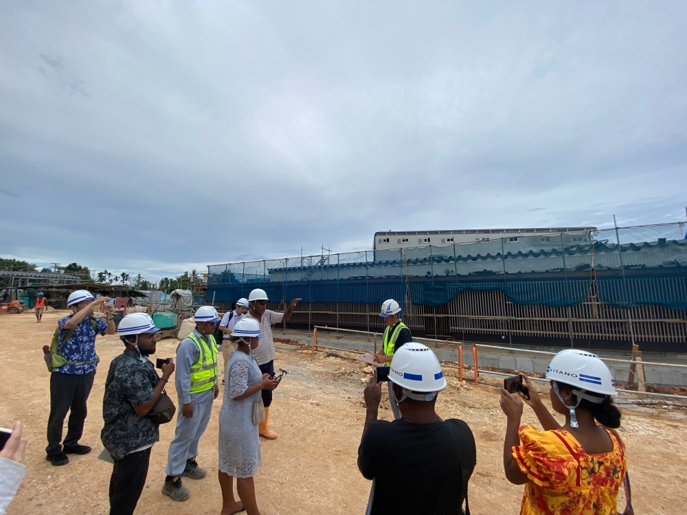 Embassy of Japan Hosted Successful Press Tour in Auki, Malaita Province