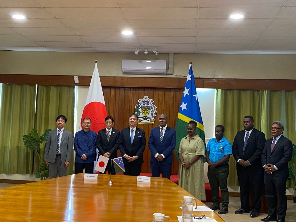 Signing Ceremony for “The Project for Human Resource Development Scholarship (JDS）” & “The Economic and Social Development Programme”